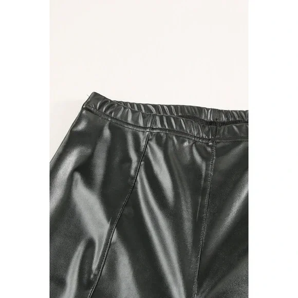 Ankle Length Seamed High Waist Skinny Fit Pants - Picture 9 of 11